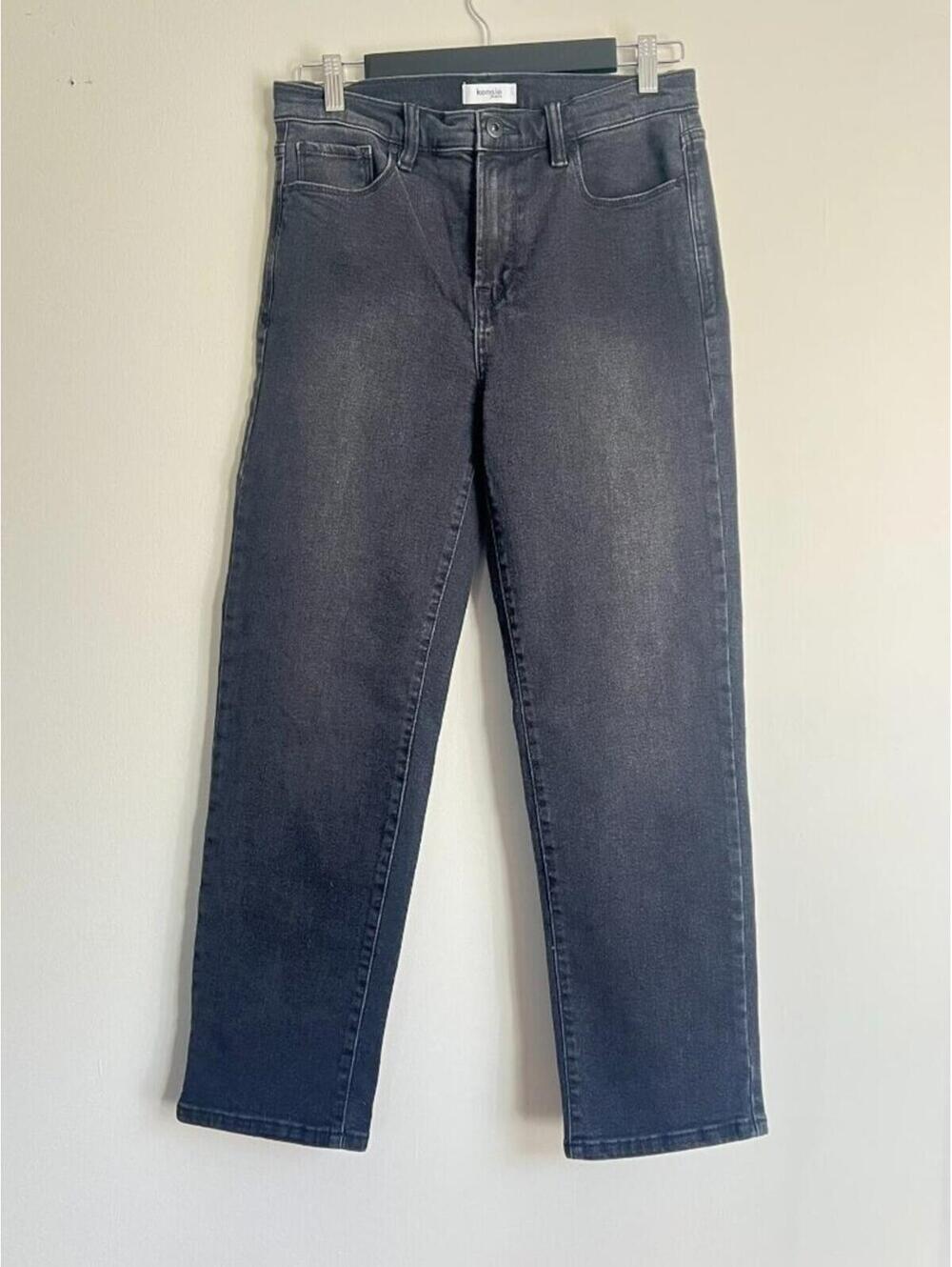NEW Kensie Jeans Straight Black Jeans Women's Size 6